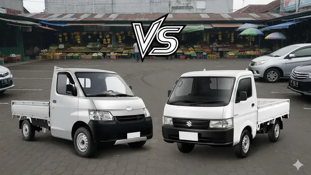 Daihatsu Gran Max Pick Up vs Suzuki Carry Pick Up
