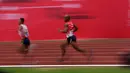 Pelari Indonesia Endi Nurdin Tine berlari pada final lari 1.500 meter putra T20 ASEAN Para Games 2022 di Stadion Manahan, Solo, Jawa Tengah, Selasa (2/8/2022). Endi Nurdin Tine berhasil menyumbangkan medali emas untuk Indonesia dengan catatan waktu 4.37 detik. (Foto: Dok. ASEAN Para Sports Federation)