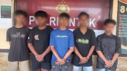Lima Remaja Pelaku Teror Pocong di Pati Digelandang Polisi, Pelaku Menyesal dan Minta Maaf