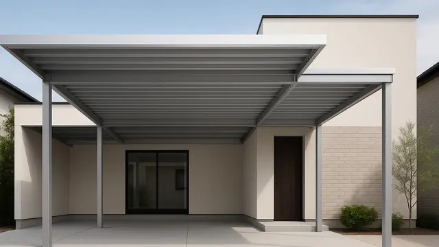 Model Kanopi Baja Ringan