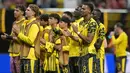 Di perempat final Piala Dunia Antarklub 2025, Borussia Dortmund akan bersua Real Madrid yang sebelumnya memastikan tiket usai menyingkirkan Juventus dengan skor tipis 1-0. (Juan MABROMATA/AFP)