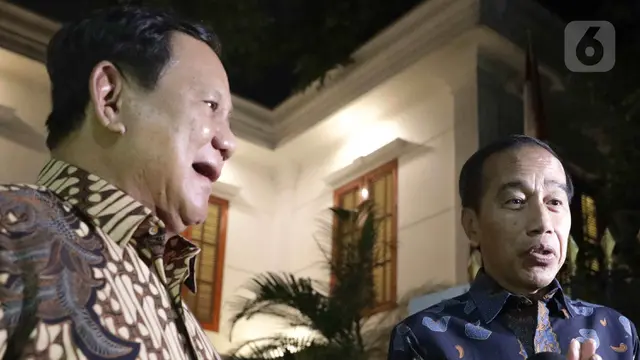 Jokowi Temui Prabowo di Kertanegara, Bahas Apa?