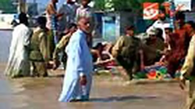 Evakuasi Korban Banjir Pakistan Berlanjut