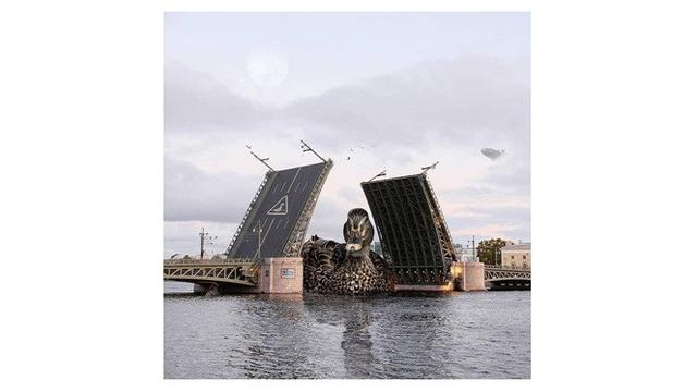 8 Ilustrasi Digital Ubah Bentuk Hewan Jadi Raksasa Ini Curi Perhatian