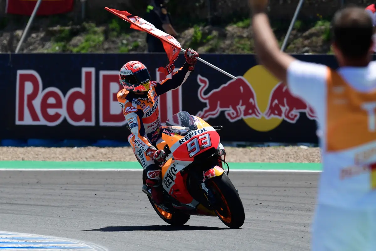 Kemenangan Marc Marquez di MotoGP Spanyol