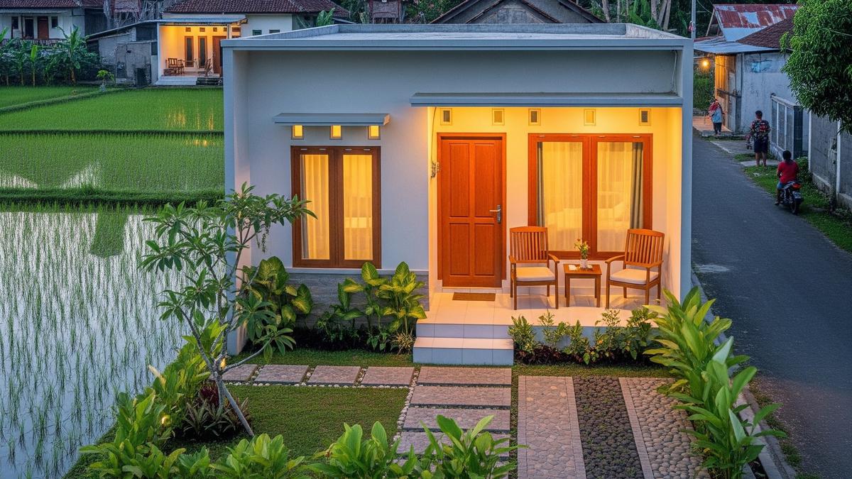 9 Rumah Impian Masa Tua di Desa Desain Simpel dan Nyaman, Hidup Tenang ...