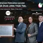 Pencatatan perdana saham PT Lima Dua Lima Tiga Tbk (LUCY) pada Rabu, (5/5/2021) (Dok: BEI)