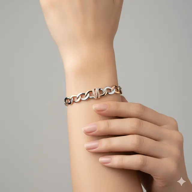 7 Model Gelang Emas 2 Gram Kombinasi Klasik dan Modern, Tampil Elegan tanpa Harus Boros Budget