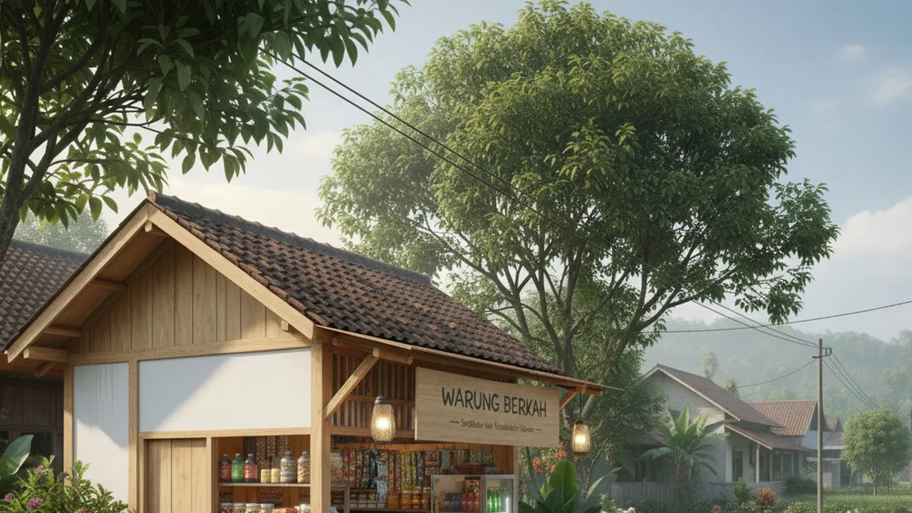 Contoh Warung Untung Besar di Lingkungan Perkotaan