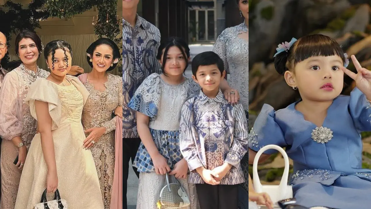 Gaya Kompak Amora Lemos, Arsy Hermansyah, dan Ameena Atta Tenteng Tas Branded Puluhan Juta di Lamaran Aaliyah Massaid, Siapa Paling Mahal?