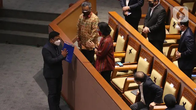 DPR Gelar Rapat Paripurna Bahas Kebijakan Fiskal RAPBN Tahun 2022