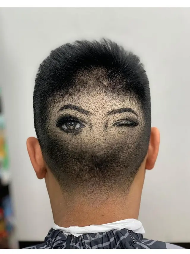 Potongan Rambut Bentuk Wajah Ini Nyeleneh Abis, Bikin Gagal Fokus