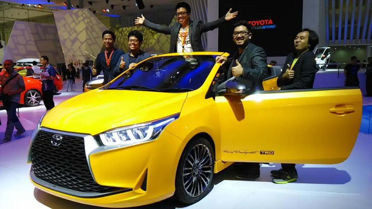 Begini Modifikasi Ekstrim Yaris dan Agya ala Toyota