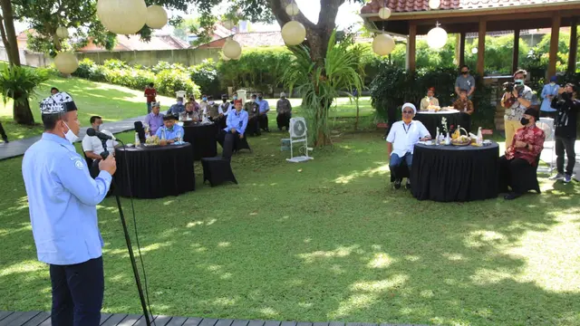 Naksir Arsitektur Pendopo, Menteri Edhy Prabowo Tertarik Bikin Acara di Banyuwangi 