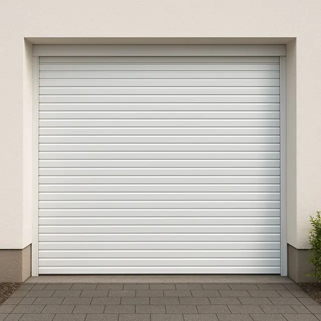 Model Pintu Garasi Rumah Terbaru yang Fungsional dan Estetik/AI