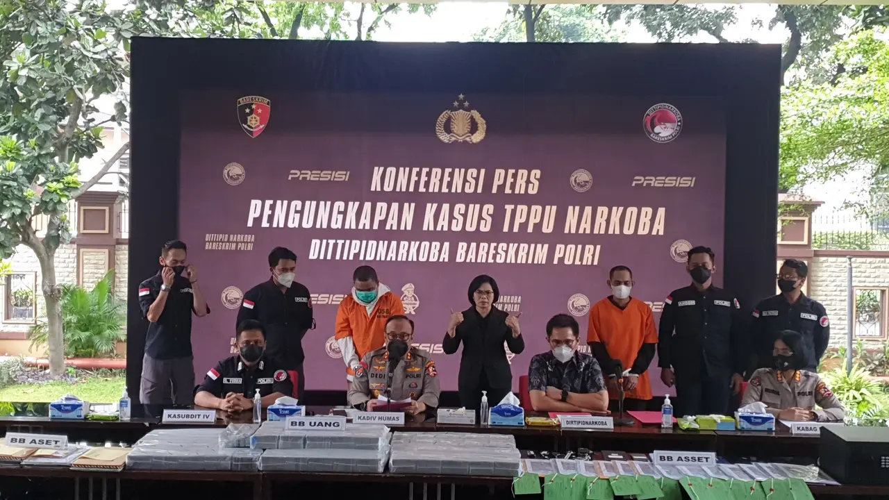 Polri ungkap TPPU bandar narkoba kelas kakap