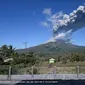 Gunung Lewotobi Laki-Laki kembali erupsi pada Senin (17/6/2024), pukul 15.09 Wita. (Liputan6.com/ Dok PVMBG)