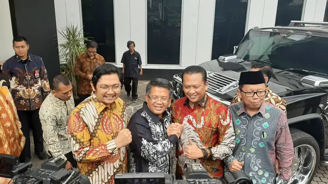 Pimpinan MPR dan Presiden PKS