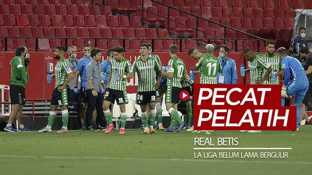 Berita video Real Betis memutuskan untuk memecat pelatihnya, Rubi, saat La Liga 2019-2020 belum lama bergulir kembali.