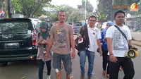 Terluka, Anggota Buser Korban Penembakan Pondok Aren Datangi TKP