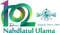 Logo Harlah ke-102 Nahdlatul Ulama (NU). (Dok. PBNU via NU Online)