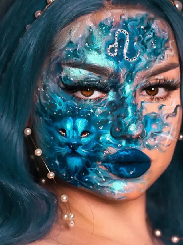 Kreatif, Penata Rias Asal Norwegia Ini Hasilkan Ilusi Makeup yang Tak Biasa