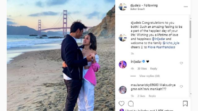 Jessica Iskandar dan Richard Kyle