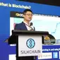 Presentasi Silkchain di hadapan para pimpinan bisnis Indonesia di Hotel Fairmont, Jakarta. Dok: Silkchain