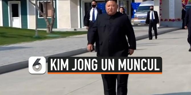 VIDEO: Kemunculan Perdana Kim Jong Un Setelah Rumor Sakit hingga Meninggal Dunia