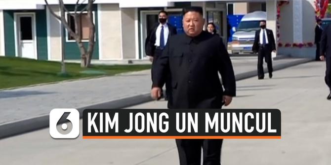 VIDEO: Kemunculan Perdana Kim Jong Un Setelah Rumor Sakit hingga Meninggal Dunia