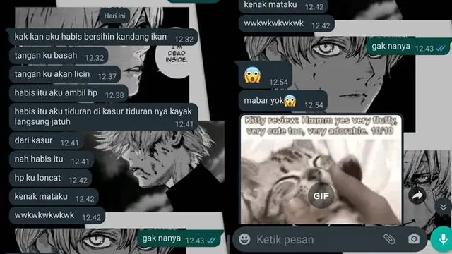 7 Chat Nyeleneh dengan Saudara, Kerap Disuruh dan Jadi Beban Saat Main Game