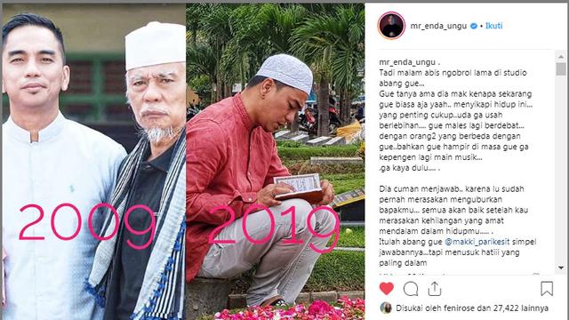 Enda Ungu Mengaku Pernah Ingin Setop Bermusik - ShowBiz 