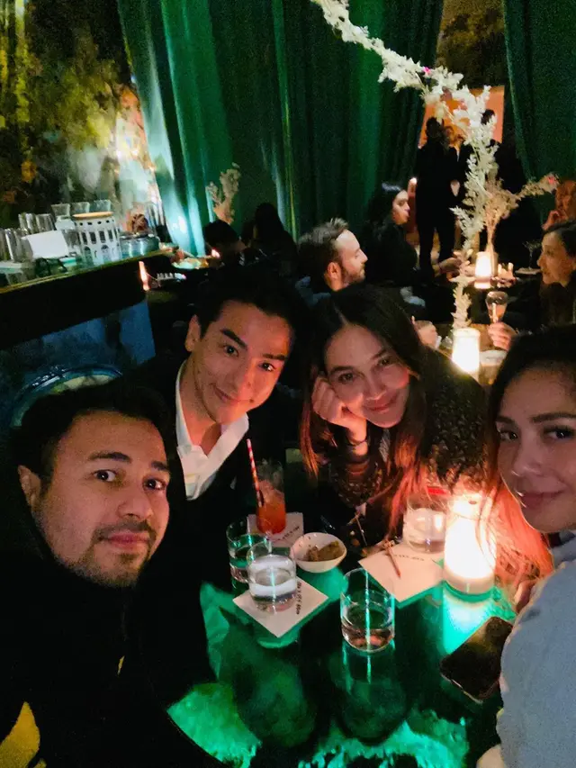 Raffi Ahmad Bertemu Luna Maya