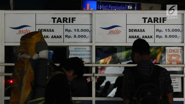 20170621-Dermaga Penyebrangan Merak-Bakauheni Masih Sepi-Tebe
