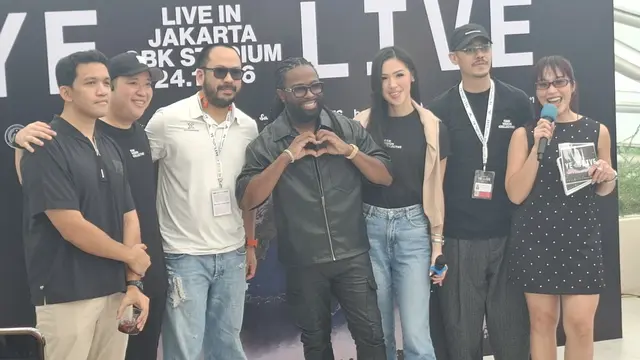 Jumpa pers konser Kanye West