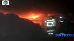 Kebakaran terjadi sekitar pukul 03.00 dini hari tadi lantaran berisi material yang mudah terbakar api dengan leluasa membakar bangunan.