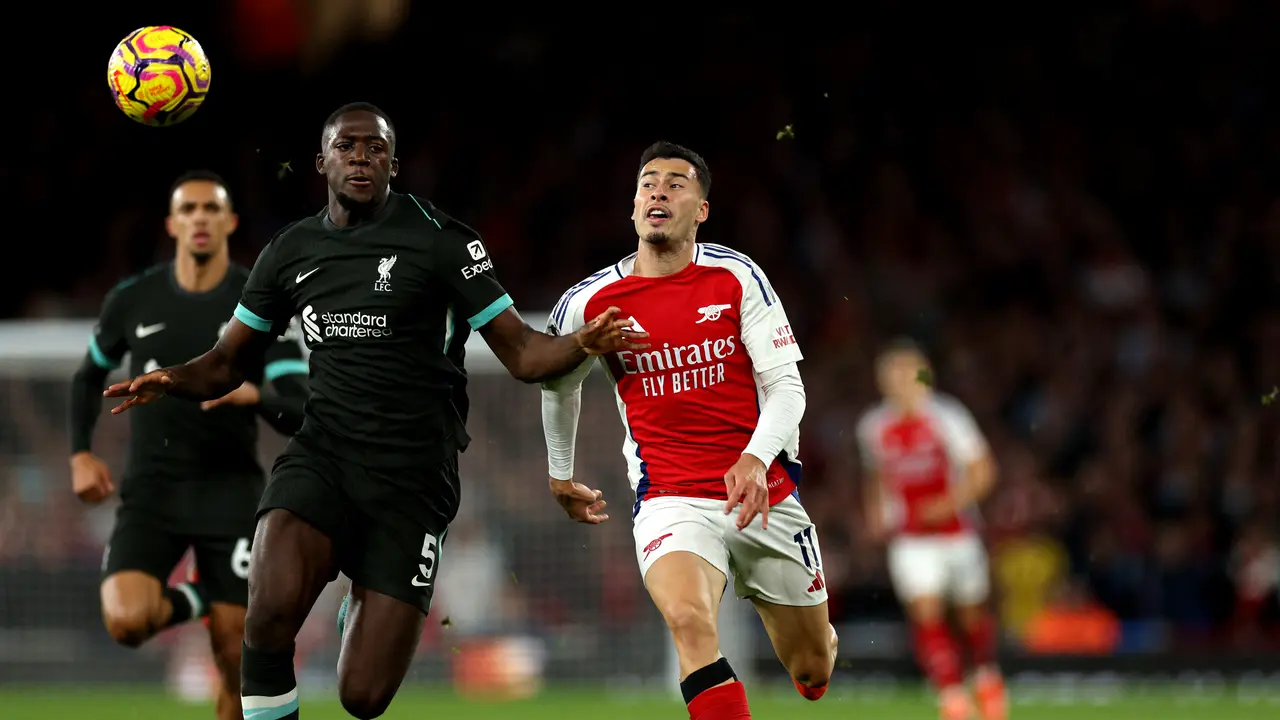 Arsenal vs Liverpool, Premier League