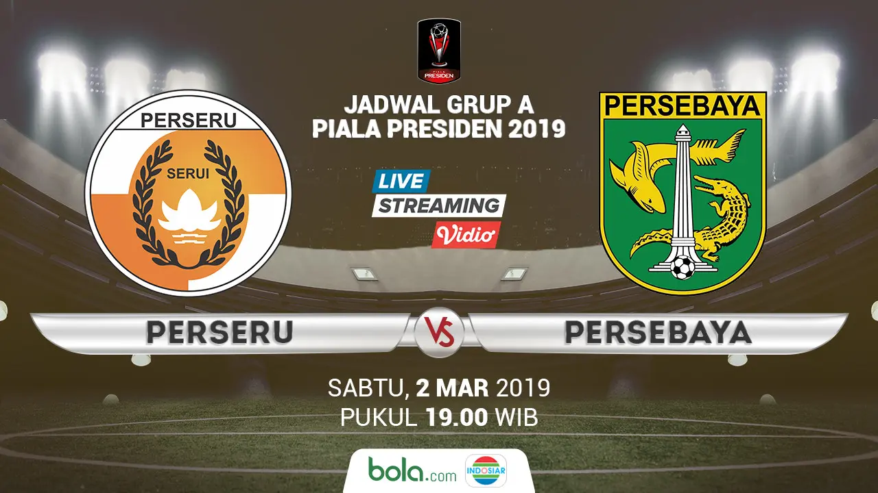 Perseru Serui vs Persebaya Surabaya