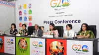 Delegasi Indonesia menghadiri KTT G20 EMPOWER di Gandhinagar India. (Dok. Istimewa)