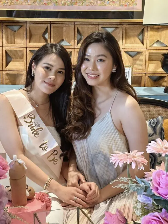 Chen Giovani, Calon Menantu Hotman Paris saat Pesta Lajang