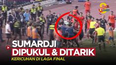 Berita video momen Manajer Timnas Indonesia U-22, Sumardji, dipukul dan ditarik ofisial Timnas Thailand U-22 dalam laga final sepak bola putra SEA Games 2023, Selasa (16/5/2023) malam hari WIB.