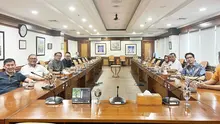 Pembicaraan antara PSSI, PT LIB, Kepolisian, dan PPK-GBK untuk membahas penggunaan Stadion Utama Gelora Bung Karno (SUGBK) Senayan, Jakarta, saat Persija Jakarta menjamu PSM Makassar pada pekan pertama BRI Liga 1 2023/2024. (Bola.com/Dok.Instagram Rakhmadi Afif Kusumo)