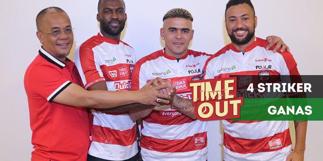 VIDEO: Bersatunya 4 Penyerang Ganas di Madura United