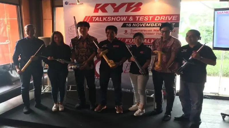 Suspensi KYB (Arief A/Liputan6.com)