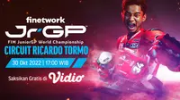 Link Live Streaming FIM JuniorGP World Championship Ricardo Tormo 2022 di Vidio : Ada Fadillah Arbi Minggu 30 Oktober