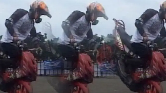 Bikers Indonesia Beraksi di Parkir Timur Senayan