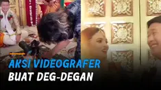 Aksi videografer berikut justru buat deg-degan hingga geregetan.