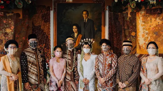 6 Potret Pernikahan Nadia Sofia Cucu Tertua BJ Habibie yang Jarang Terekspos