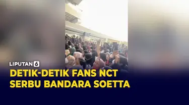 Fans NCT Serbu Bandara Soekarno-Hatta