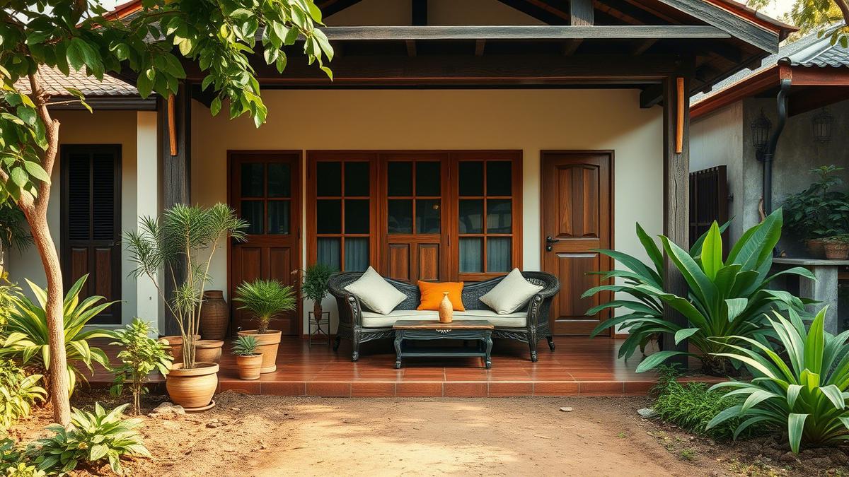 8 Model Teras Rumah Sederhana di Kampung, Tidak Mewah tapi Bikin Betah